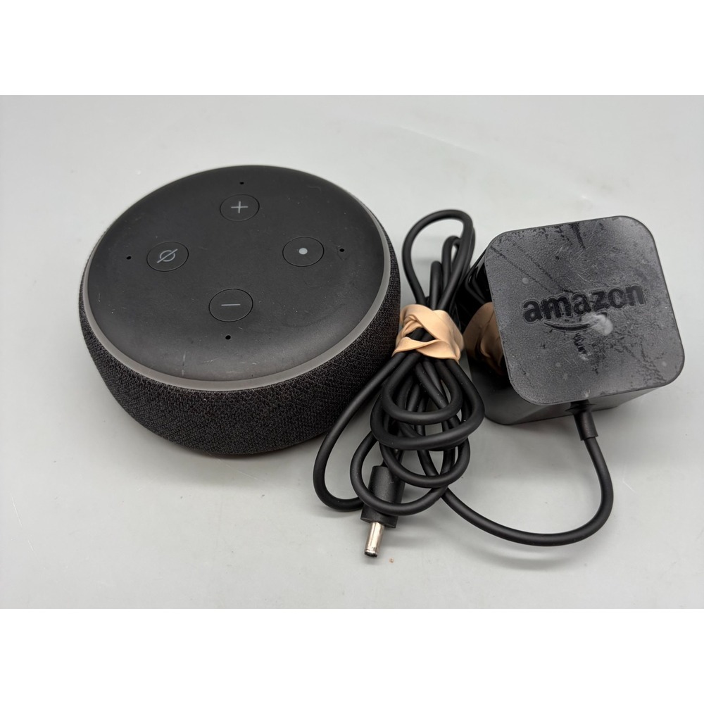 Amazon Echo Dot 3rd Gen Smart Speaker & Power Cord